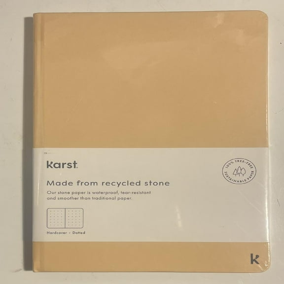 Karst Blank Diary & Journal, Cream