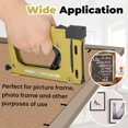 Tonchean Heavy Duty Staple Gun Nail Tool, Lightweight Picture Frame