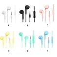 thumbnail image 4 of Moyic Auriculares con cable para correr, auriculares estéreo, bonitos auriculares con reducción de ruido, auriculares manos libres, Type3 NO3, 4 of 6