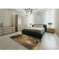thumbnail image 5 of Ahgly Company Machine Washable Indoor Rectangle Transitional Cinnamon Brown Area Rugs, 5' x 7', 5 of 7