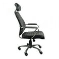 thumbnail image 3 of UrbanPro Leather and Iron Executive Swivel Office Chair in Onyx Black, 3 of 5