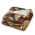 thumbnail image 2 of Gravity Falls Blankets Ultra Soft Flannel Blanket All Season Fuzzy Blanket Fluffy Cozy Blanket For Couch Bed Sofa 50"X40", 2 of 9