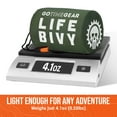thumbnail image 3 of Go Time Gear | Life Bivy Emergency Sleeping Bag Thermal Bivvy | Emergency Bivy Sack, Survival Sleeping Bag, Mylar Emergency Blanket | Includes Stuff Sack with Survival Whistle & Paracord String, 3 of 9