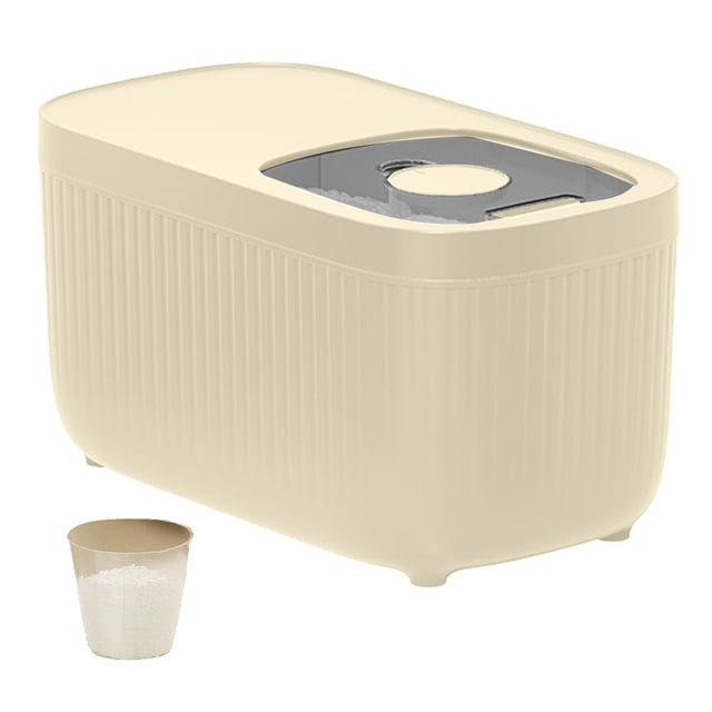 zhangmingg Airtight Dry Food Storage Container with Dispenser for Rice Cereals and Pet Food Kitchen Organization Solution