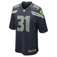 thumbnail image 2 of Men's Nike Kam Chancellor College Navy Seattle Seahawks Retired Player Game Jersey, 2 of 6