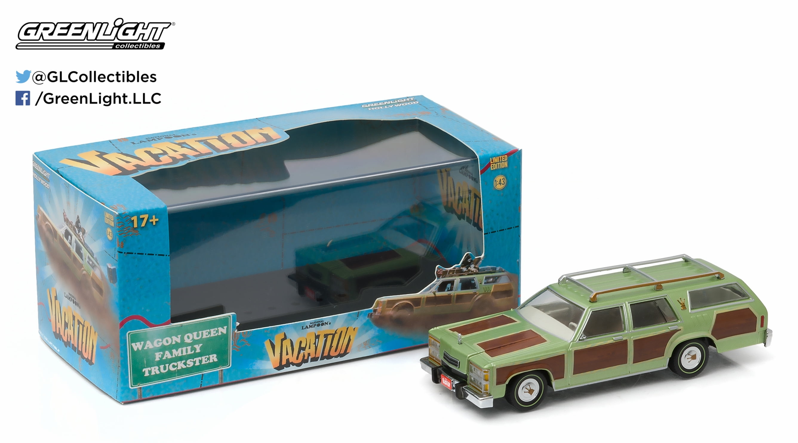 Details about  / GREEN MACHINE SET WAGON QUEEN FAMILY TRUCKSTER  VACATION Greenlight Hollywood 12
