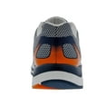 thumbnail image 6 of Drew Player Men Walk Athletic Shoe In Navy/orange Mesh Combo, 6 of 7