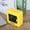 Yellow, variant on Home Textile Storage Organizer for with Lockable Bank Style Savings & Locking Design Home Organization Solution