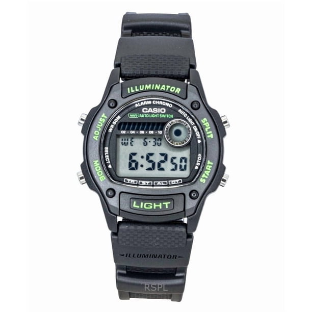 Casio Reloj Unisex Estándar Digital de Cuarzo con Correa de Resina de Base Biológica W-220H-1A3V