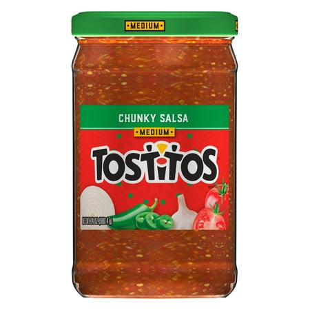 Tostitos Chunky Medium Salsa, 24 oz Jar