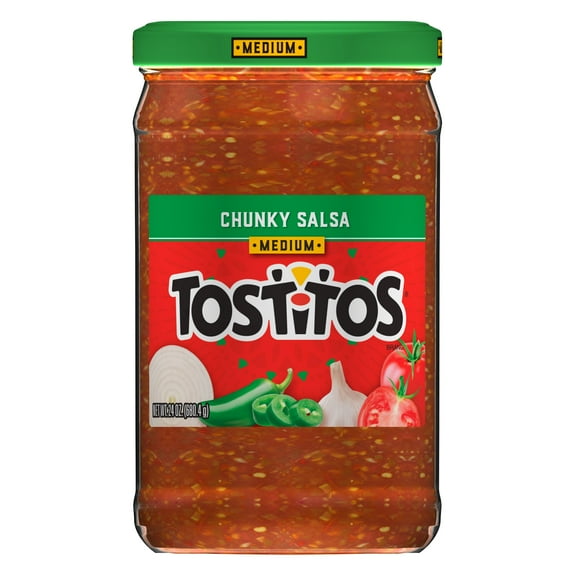 Tostitos Chunky Medium Salsa, 24 oz Jar