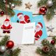 thumbnail image 4 of Tarjetas de Felicitación Navideñas de Invierno de 10 X 18 Cm | Tarjetas Navideñas de Muñeco de Nieve para Niños, Familia y Amigos | Tarjetas Navideñas de Papel Multicolor con Sobres | Deseos Festivos, 4 of 6