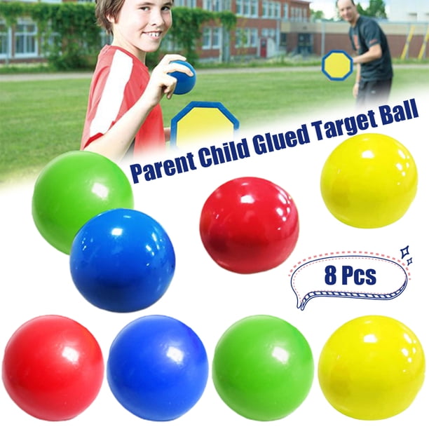 Sticky Wall Balls Juguetes De Descompresión Bolas Para Niños Adultos 8 Piezas Guardurnaity FN005125-00
