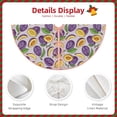 thumbnail image 3 of Fotbe Plum Pattern Christmas Tree Skirt, Tree Skirts Plush Christmas Decorations, Christmas Tree Skirts Xmas Decorations Holiday Party Decor-30", 3 of 6