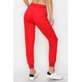 thumbnail image 4 of ALWAYS Women Jogger Sweatpants - Super Soft Stretch Lightweight Drawstrings Pants with Pork Chop Pockets Red L, 4 of 6