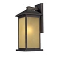 thumbnail image 4 of Z-Lite Vienna Outdoor Wall Light in Oil Rubbed Bronze, 4 of 4