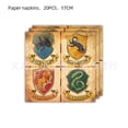 thumbnail image 5 of Harry Potter paper plates, wizard party theme, birthday party paper cups, napkins, tablecloths, banner decorations, black crosses, 10P, 5 of 5