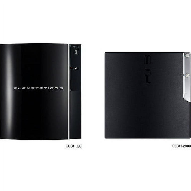 Sony PlayStation 3 Slim 120GB Black Console (CECH-2001A) - Walmart.com