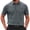 Blue, variant on Men's Midweight Short Sleeve Pocket Polo, Uniform Shirt, Short Sleeve Shirt for Work Black M