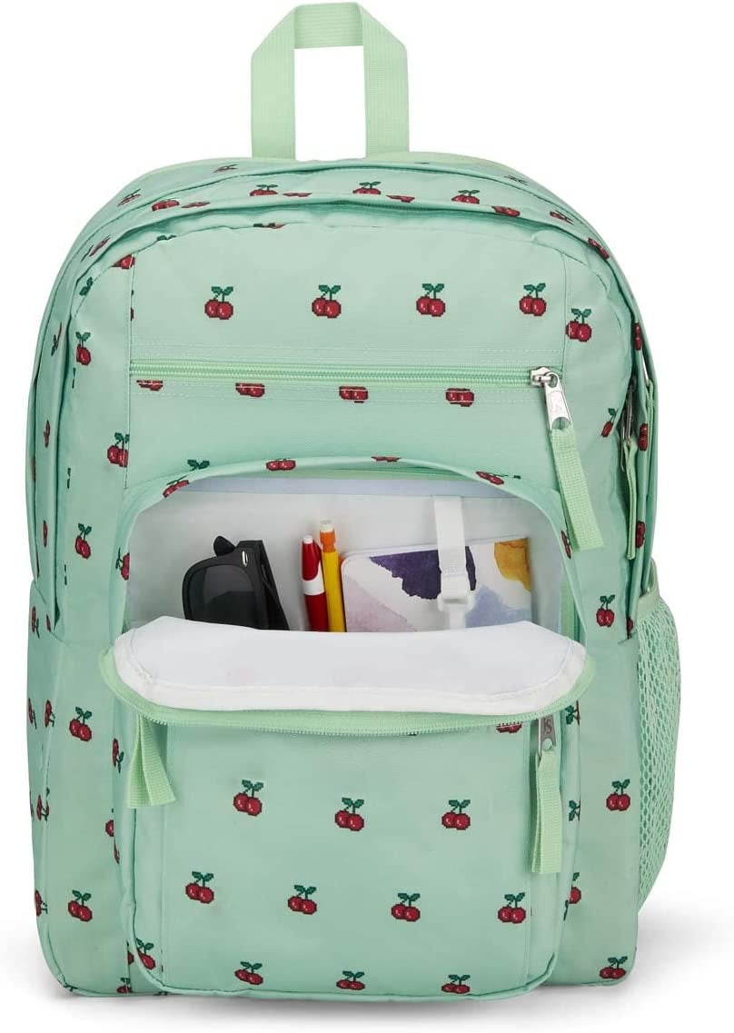 Jansport cherry hot sale backpack