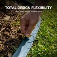 thumbnail image 4 of RainPoint 75FT 2-in-1 Sprinkler Soaker Hose with Stakes, Green Flat Irrigation Hose for Garden Lawn Yard, 4 of 8
