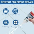 thumbnail image 4 of Limpiador y sellador de lechada para azulejos Grout Paint Kallteren, 2 unidades, negro, 4 of 7