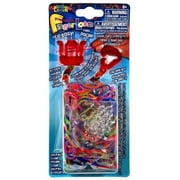 Rainbow Loom Finger Loom Rubber Band Crafting Kit [Red] Art and Craft Kit