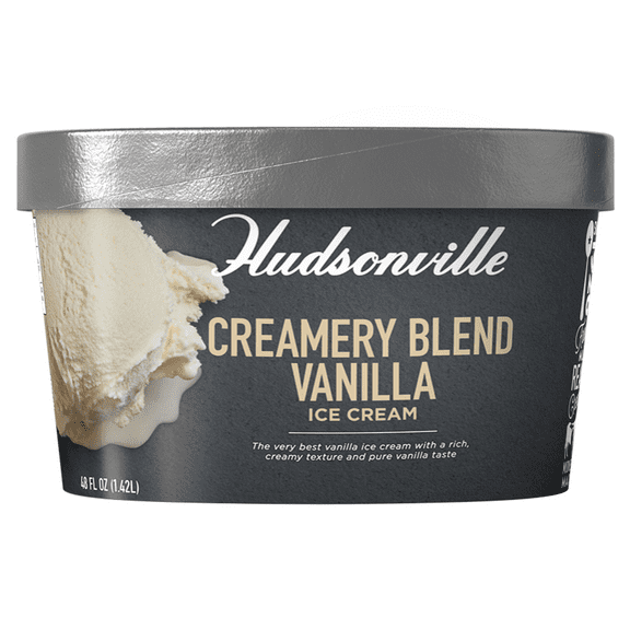 Hudsonville Creamery Blend Vanilla Ice Cream, 48 fl oz, 1 Count