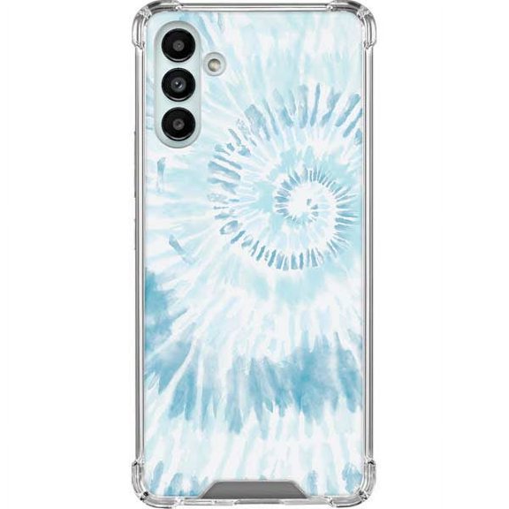 Skinit Tie Dye Blue and White Tie Dye Galaxy A13 5G Clear Case
