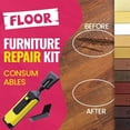 thumbnail image 5 of Kit de reparación de suelos laminados, profesional, sistema de cera, encimera, gabinete resistente, herramientas para reparar rayones, 5 of 5