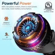 UNI-SUN Hoverboard, 6.5 Self Balancing Hoverboard with Bluetooth and LED Lights