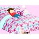 thumbnail image 1 of Juego de cama doble de 6 piezas con diseño de mariposa azul, edredón completo en bolsa con peluche y juego de sábanas a juego para la decoración del dormitorio de los niños., 1 of 6