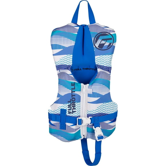 Full Throttle 142200-500-000-22 Infant Rapid-Dry Flex-Back Life Jacket - Blue