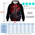 thumbnail image 5 of Rebaike Yin Yang Inspired Dual Snake Hoodie Unisex Gothic Streetwear Red Black Serpent Graphic Pullover Sweatshirt Dark Aesthetic Balance Fire Ice Fantasy 3D Print Hoodie, 5 of 8