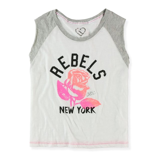 Camiseta gráfica Rebels de Aeropostale para mujer, blanca, mediana Aeropostale Camiseta gráfica