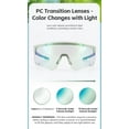 thumbnail image 5 of ROCKBROS Cycling Sunglasses Photochromic Polarized Lens Windproof UV400 Sunglass, 5 of 16