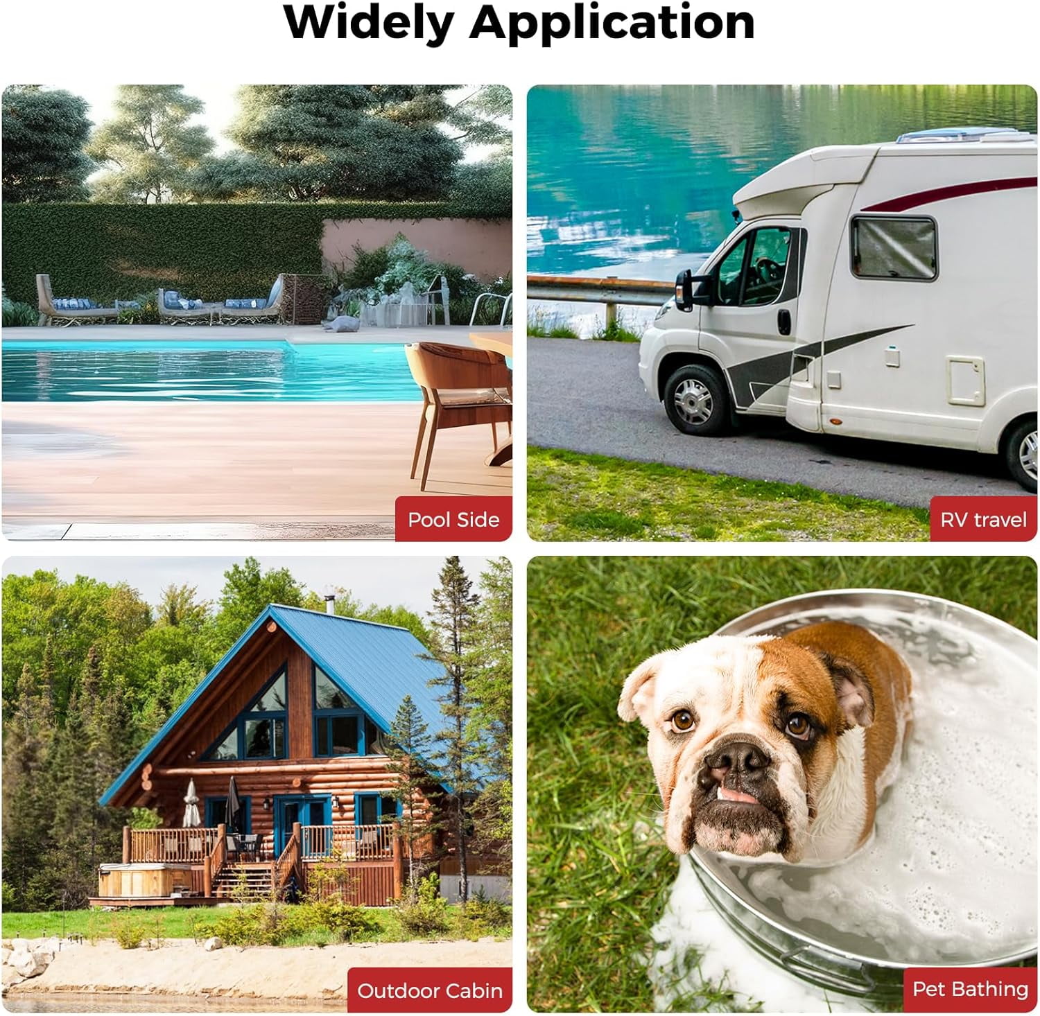CAMPLUX 136,000 BTU 5.28 GPM Outdoor Propane Water Heater