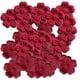 thumbnail image 1 of 100 piezas de pétalos de flores artificiales de seda de tela satinada para fiestas, hogar y bodas. Rojo oscuro, 1 of 9