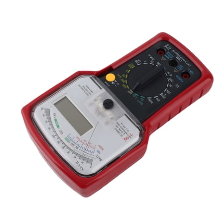 M Buder KT7030 Analog and Digital 2-in-1 Multimeter, Accurate Multi-function Double Display Voltage Tester, 8.66 inches / 22 cm Length