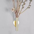 thumbnail image 3 of facefd Home Wall Hanging Plant Flower Vase Planter Holder Container Gold Heart, 3 of 8