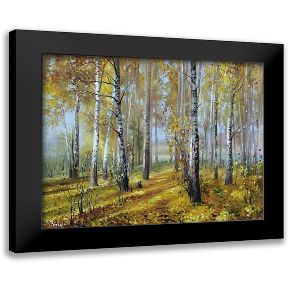 Rogozina, Svetlana 14x12 Black Modern Framed Museum Art Print Titled - Golden Time
