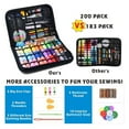 thumbnail image 3 of Yesfashion 200 Pcs Sewing Kit Thread Spools for Kids Beginner Travel Emergency, 3 of 8