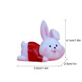 thumbnail image 4 of Papa Rabbit-Welcome Spring Cute Rabbit New Year's Gift Auspicious Spring Festival Cute Rabbit Small Ornament Creative Home Desktop Decoration Simulation Resin, 4 of 14