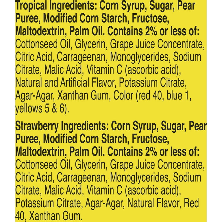 Bulk Pack Gushers Fruit Flavored Snacks, Strawberry and