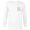 White, variant on Disney Princess Celebration Minimalist Ariel Corner Art - Long Sleeve T-Shirt for Men - Customized-White