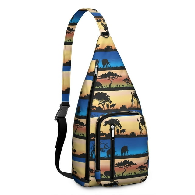 Expedition Sling Pack - Rugged Adventure Shoulder Bag with Adjustable Straps, Perfect for Cycling & Outdoor Photography