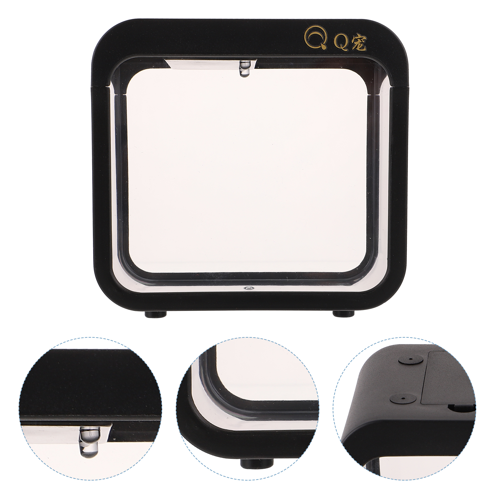 Buy Mini Fish Tank Fish Breeding Box Transparent Fish Tank Small Fish Tank with Light Design