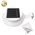 thumbnail image 1 of Inteprter Lámpara de inducción de movimiento de valla de jardín de patio exterior con luz solar LED para decoración de jardín Wall Street Iluminación y accesorios Blanco Luz calida Inteprter HA002305-02, 1 of 6