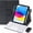 black white, variant on 360° Rotating Keyboard Case for iPad 11th Gen & A16 2025(Green)