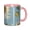 Pink, variant on Daisies Flower Coffee Mug Fun Custom Ceramic Mugs 11oz Black